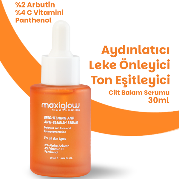 <b>Max Bright</b><br> Leke Oluşumu Önleyici, Cilt Tonu Eşitleyici Serum